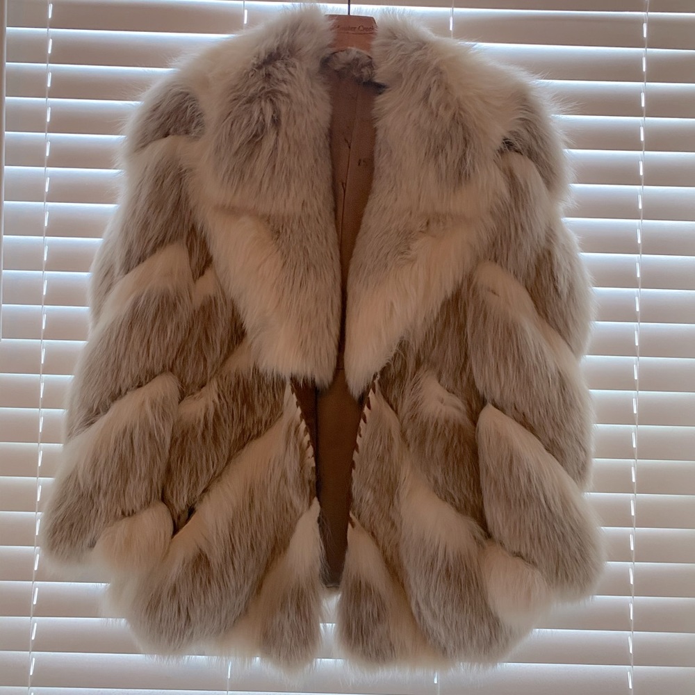 Vintage Rabbit Fur Coat